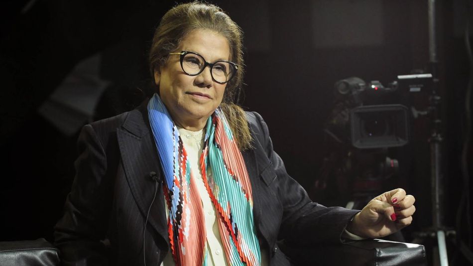 Graciela Camaño, en la entrevista con Jorge Fontevecchia.