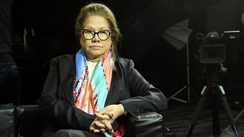 Graciela Camaño, en la entrevista con Jorge Fontevecchia.