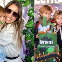 Las mejores fotos del cumpleaños "gamer" de Beltrán, el hijo de Pampita y Vicuña