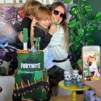 Las mejores fotos del cumpleaños "gamer" de Beltrán, el hijo de Pampita y Vicuña