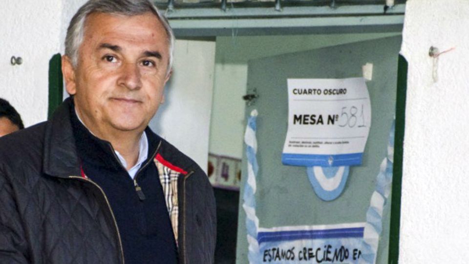 Gerardo Morales, favorito a la reelección en Jujuy.