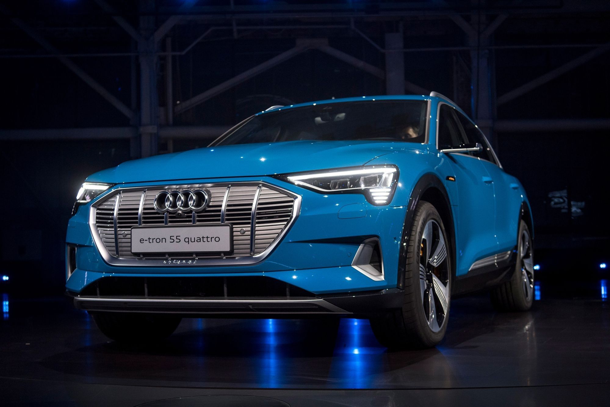 Inside The Audi E-Tron Electric SUV Unveiling Event 