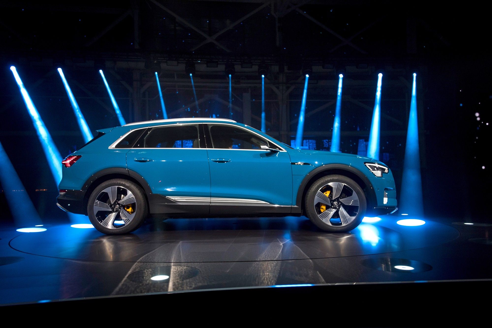 Inside The Audi E-Tron Electric SUV Unveiling Event 