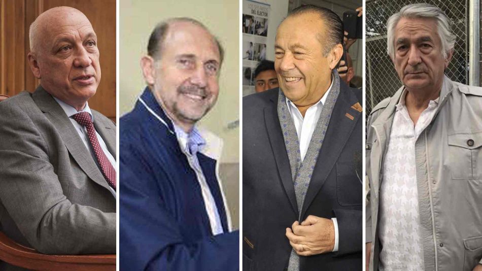 Bonfatti, Perotti, Adolfo Rodríguez Saá y Alberto Rodríguez Saá 06102019
