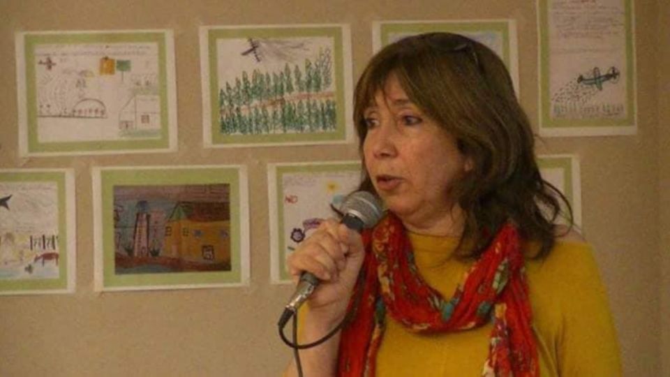 Ana Zabaloy, referente de la lucha contra la fumigación con agrotóxicos en las cercanías de las escuelas, murió de cáncer.