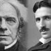 Michael Faraday y Nikola Tesla