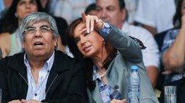 Hugo Moyano y Cristina Fernández de Kirchner