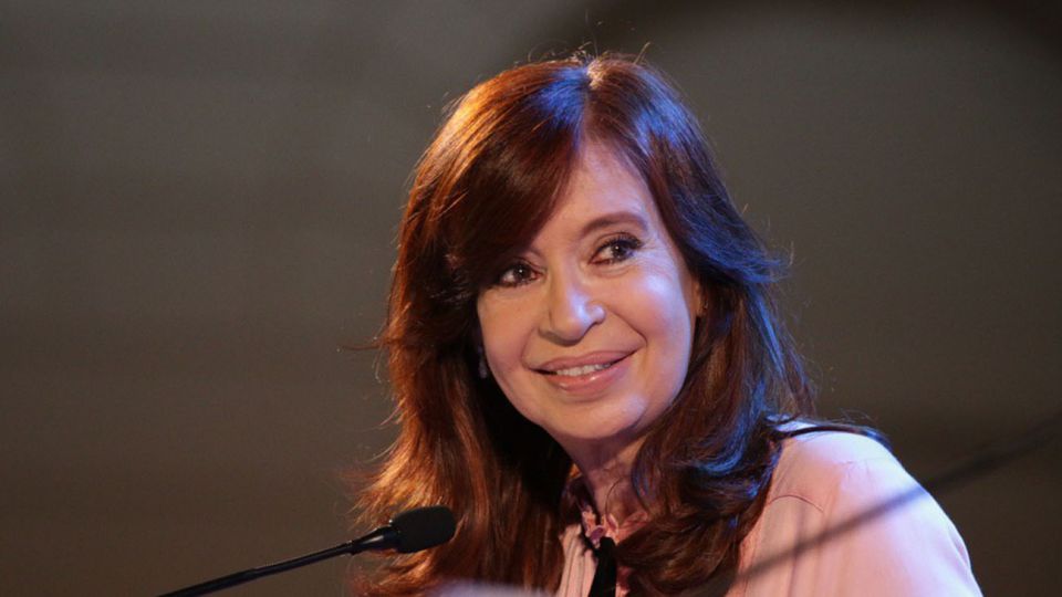 Cristina Kirchner en la presentación de su libro en Santiago del Estero.