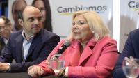 Elisa Carrió viajó a Santa Fe para apoyar al candidato de Cambiemos, José Corral.
