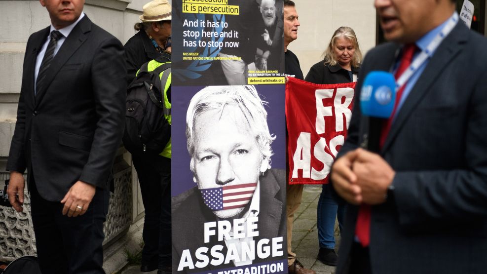 Court Hears Case For The Extradition Of Julian Assange To The US