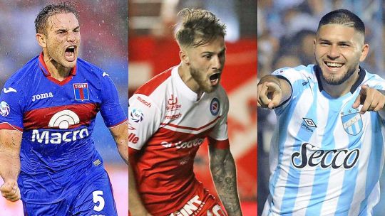 Buscados. Menossi, MacAllister y Barbona, tres de los jugadores que protagonizan este invierno frío en números y también en transferencias concretadas.