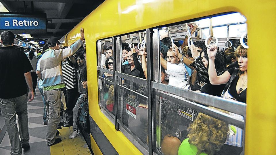 Subte de Buenos Aires.