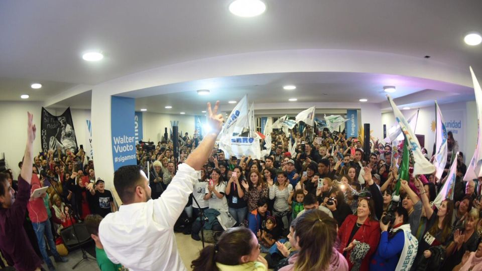 Walter Vuoto, intendente de Usuahia
