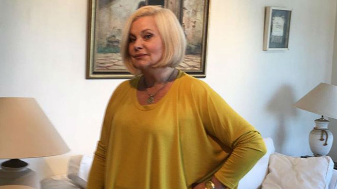 Marta González publicó una foto desde la clínica tras el derrame ...