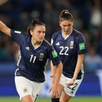 Histórico empate de Argentina en el mundial de fútbol femenino