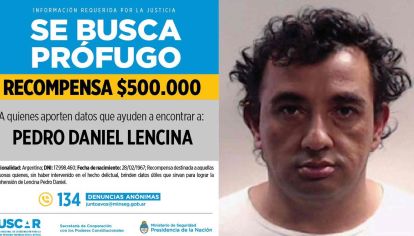 Pedro Daniel Lencina, buscado por abuso.