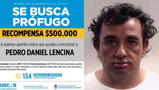 Pedro Daniel Lencina, buscado por abuso.