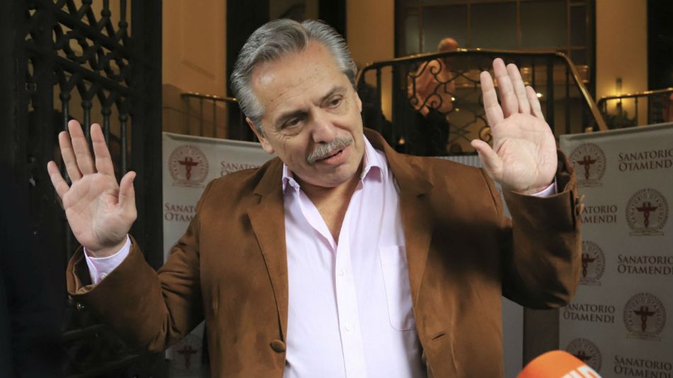 El precandidato a presidente del Frente de Todos, Alberto Fernández.