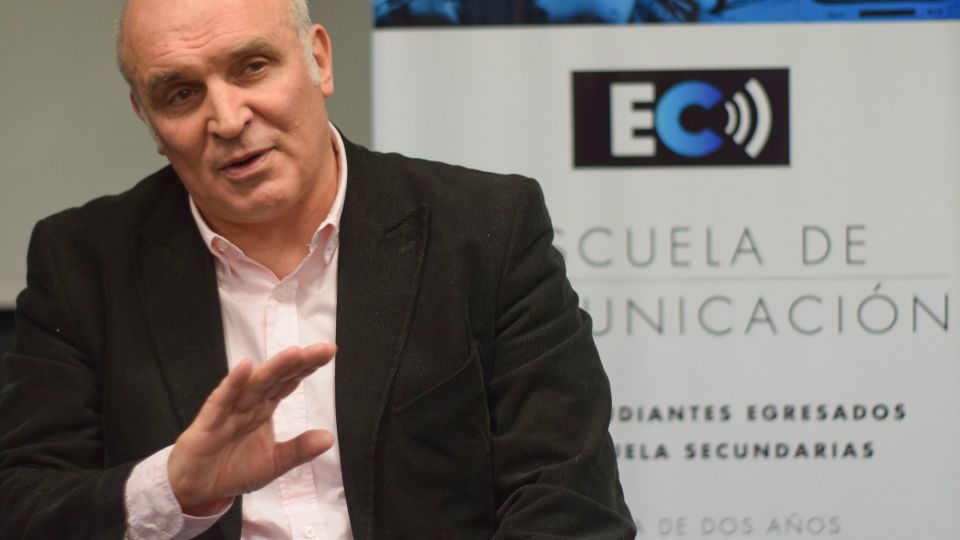 José Luis Espert en la Escuela de Comunicación de Perfil.
