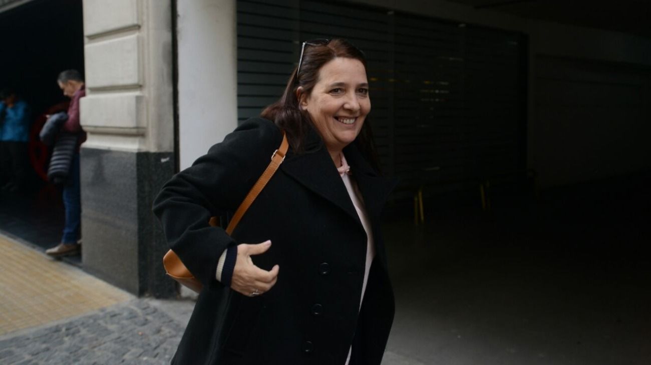 María Luján Rey en el cierre de listas en Juntos por el Cambio.