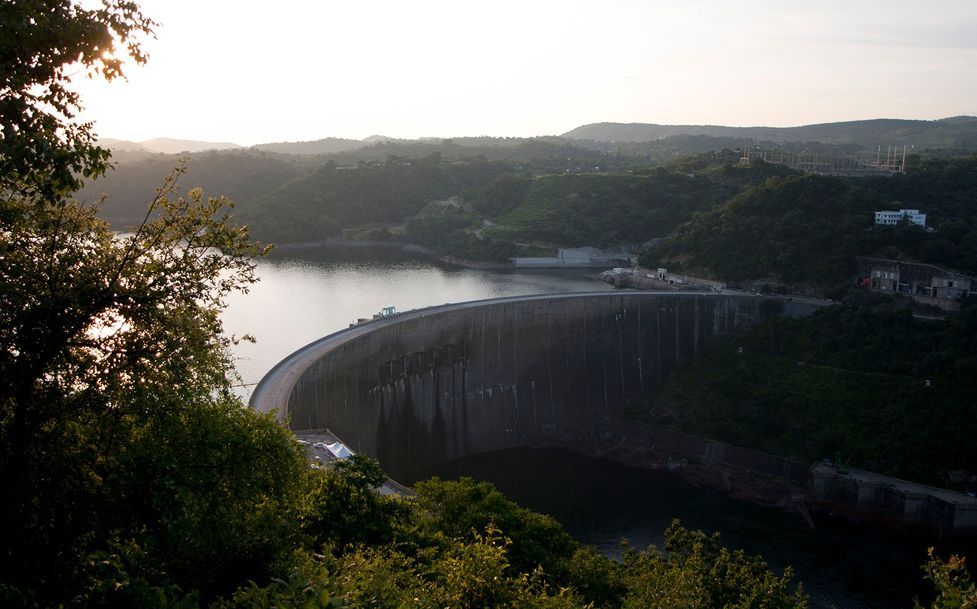 El lago artificial y embalse Kariba dominó uno de los ríos más poderosos de África durante 60 años.