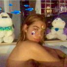 Las atrevidas y provocativas fotos de Anna Del Boca en la bañera
