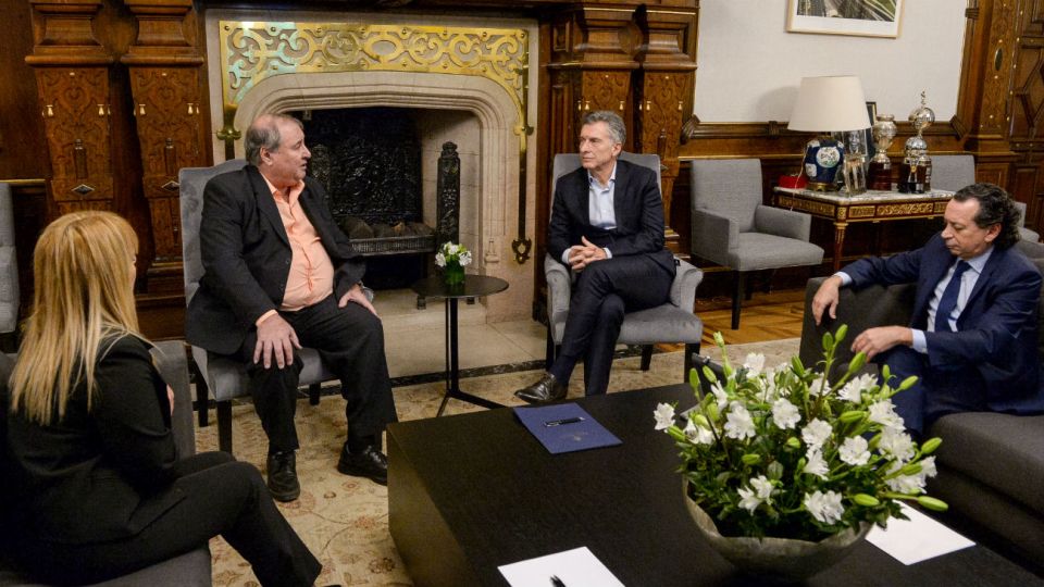 El presidente Mauricio Macri recibió a autoridades de Expreso Pontevedra S.A.