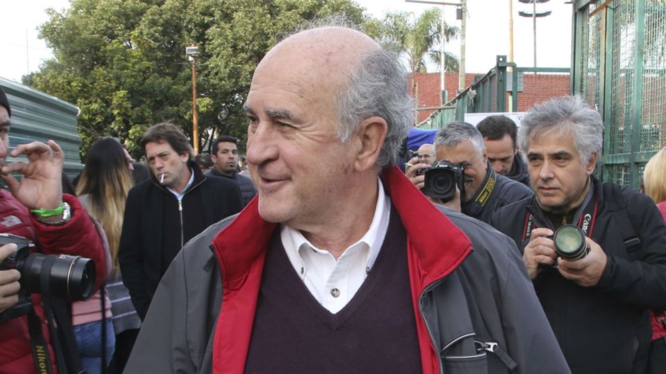 El precandidato a Senador por Neuquén del Frente de Todos, Oscar Parrilli