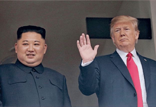 Trump y Kim Jong Un