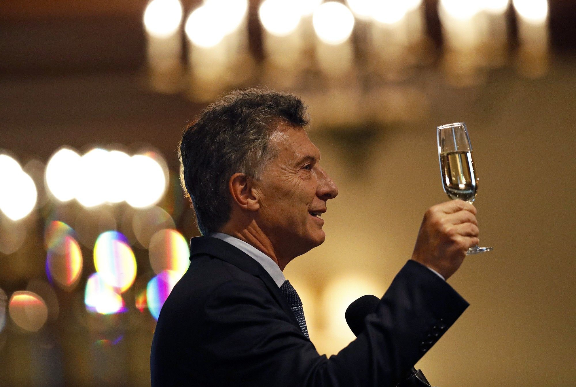 Argentine President Mauricio Macri Meets With Texas Oil Executives 