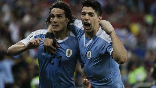 Uruguay se abraza a la ilusión en la Copa América.