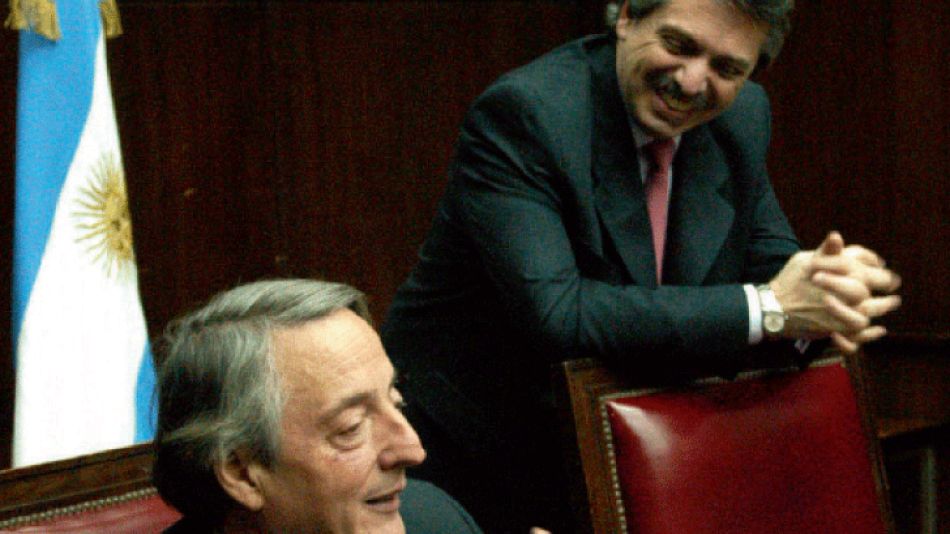 Alberto Fernández y Néstor Kirchner