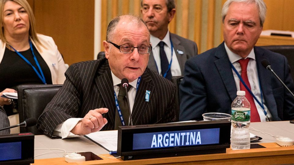 El canciller argentino Jorge Faurie.