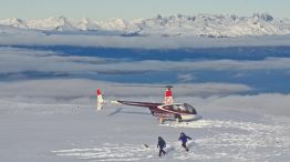 Una vuelta en helicóptero para enamorarse de Ushuaia