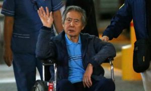 Alberto Fujimori, former president of Peru.