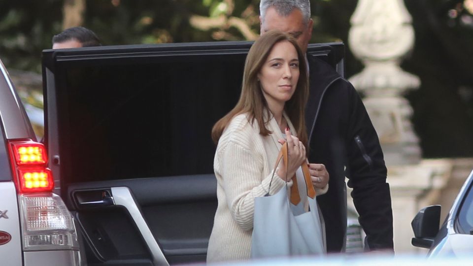 La gobernadora, María Eugenia Vidal.