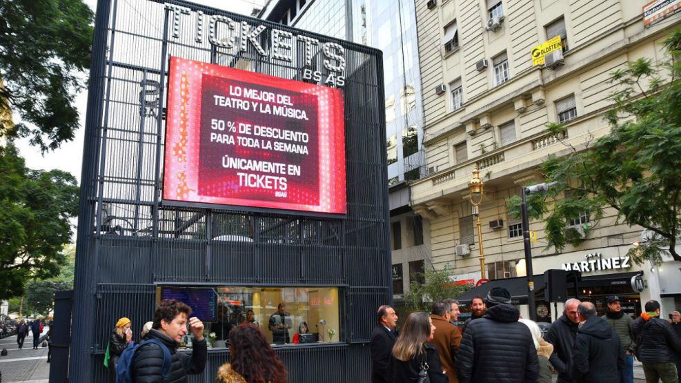 Rodríguez Larreta y Avogadro inauguraron el nuevo Tickets.