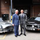 El príncipe Carlos visitó el set de grabación de "007"