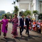 Juliana Awada enloqueció al mundo con sus looks para la visita oficial en  Indonesia 
