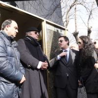 La Coca Sarli fue despedida por sus familiares en el cementerio