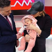 Mariana Brey presentó oficialmente a su hija Juana en LAM