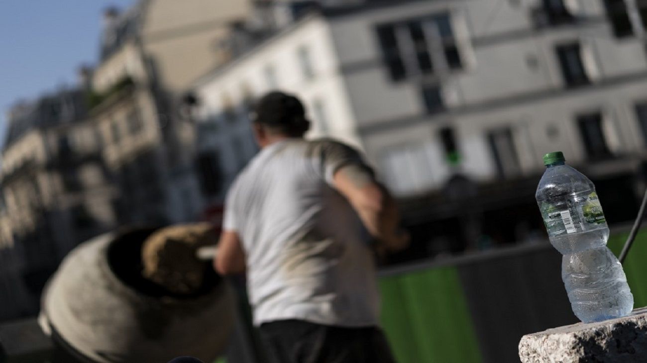 Ola de calor en Francia y España.