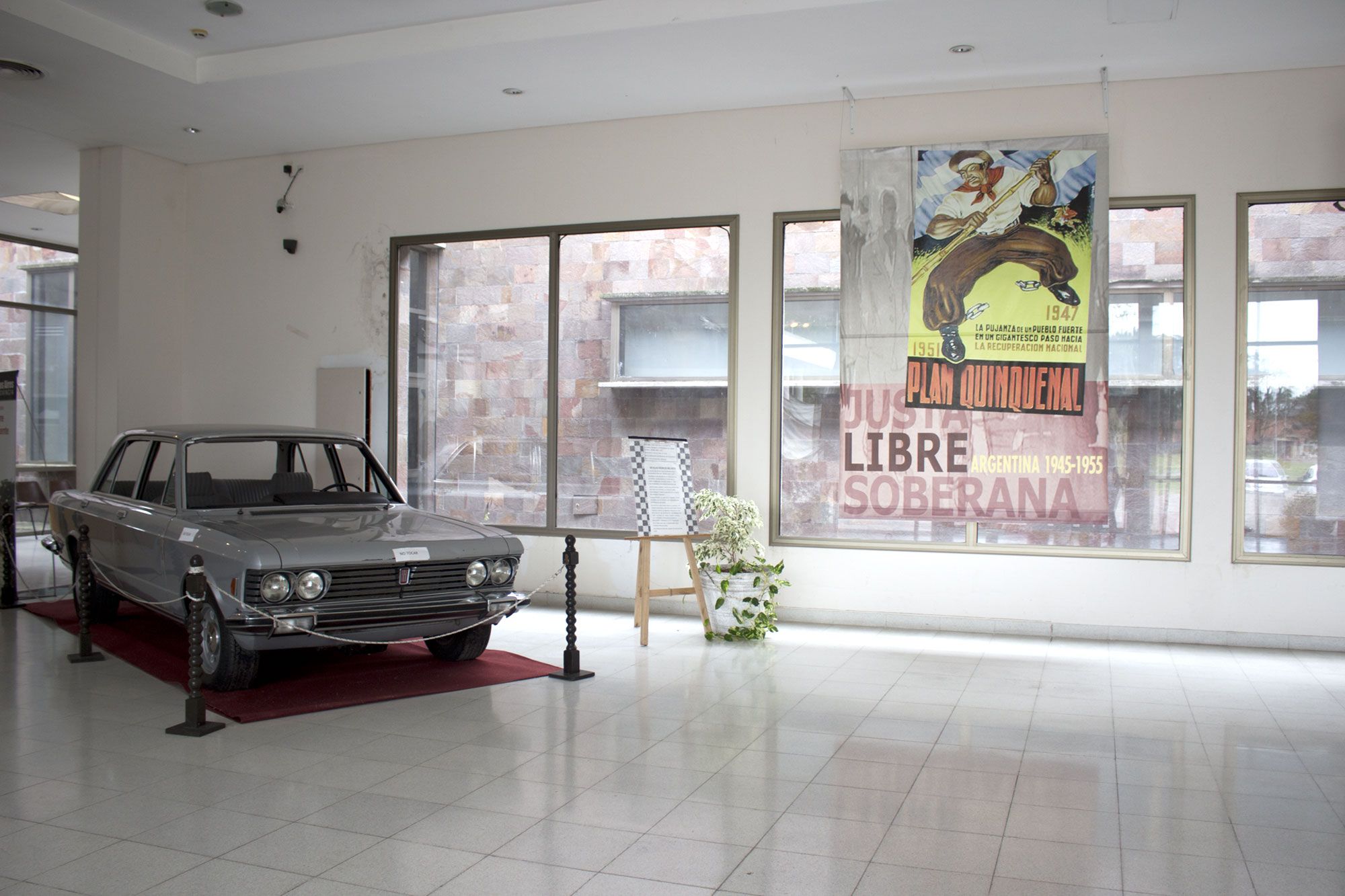 En el museo se encuentra un auto que el presidente de Fiat le regaló a Perón.