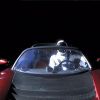 Tesla Roadster en el espacio