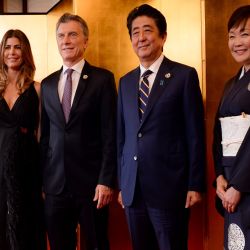 El look de Juliana Awada para la cena de líderes en Japón