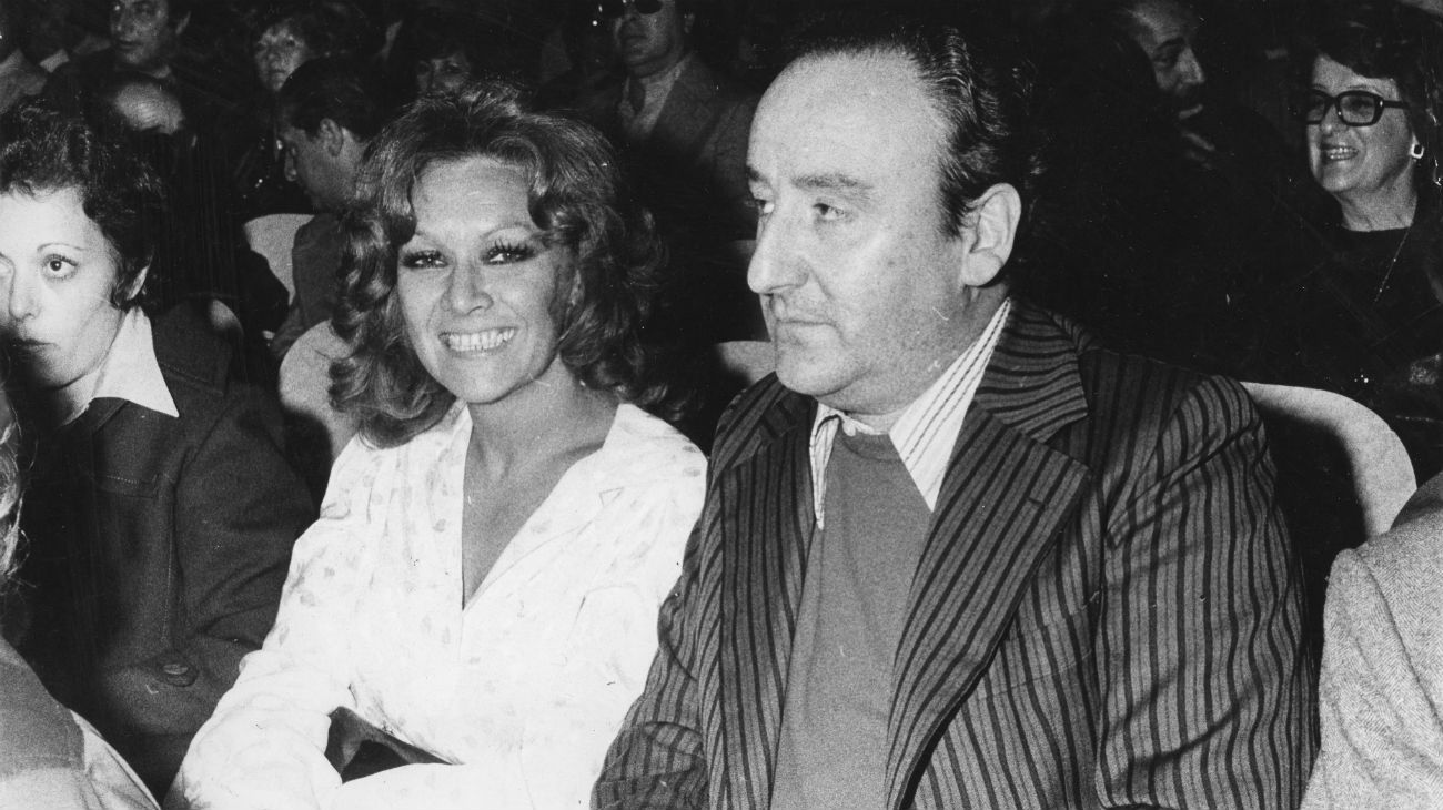 García junto a la artista Ethel Rojo.