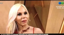 Alejandra Pradón confesó en PH que tuvo un romance con Carlos Menem