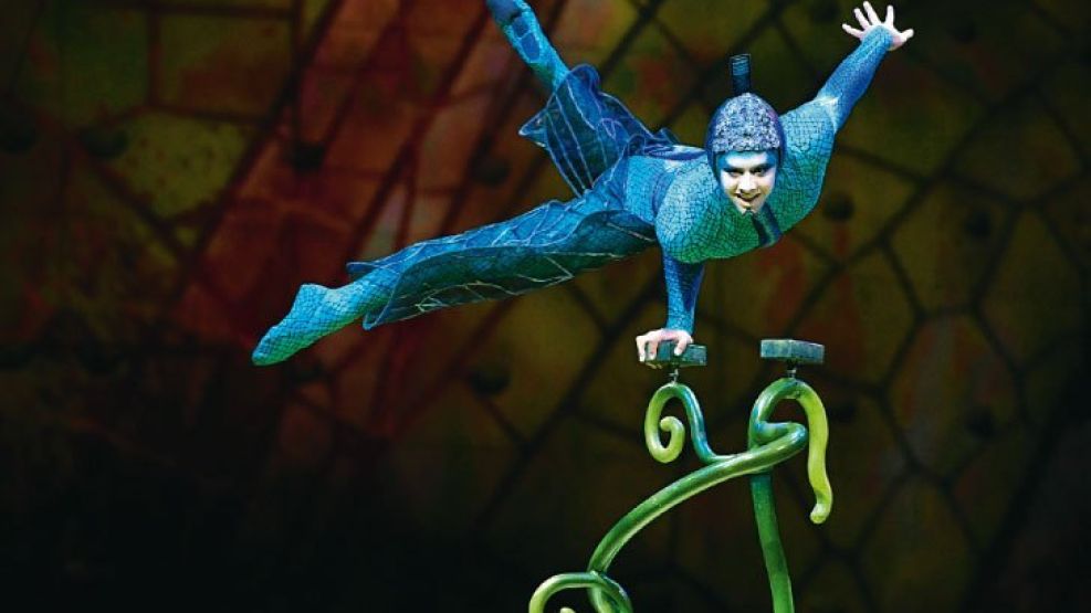 Cirque du Soleil y un nuevo show de alto vuelo