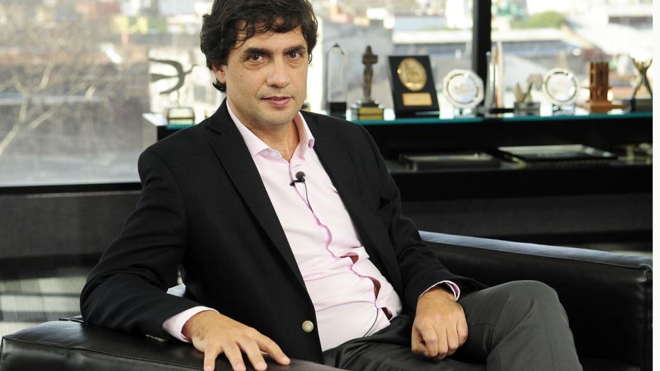 Hernán Lacunza, en la entrevista con Jorge Fontevecchia.