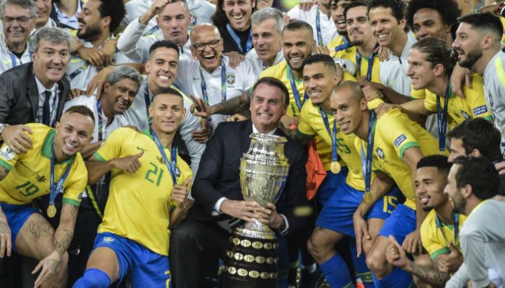 bolsonaro brasil campeon copa america afp 07072019
